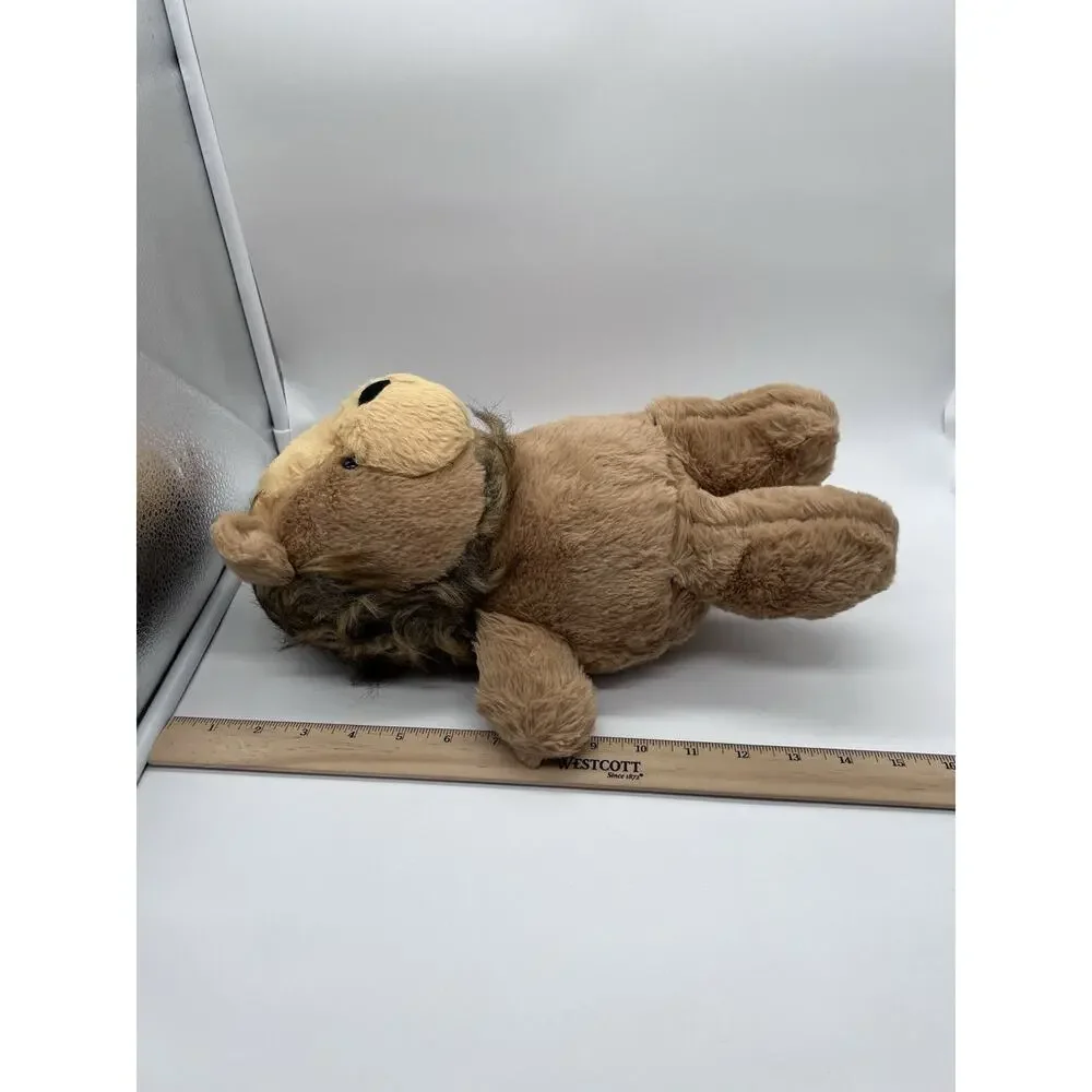 Animal Adventure Lion Plush Brown 11” Sitting Stuffed Animal Soft Toy 2021 HTF